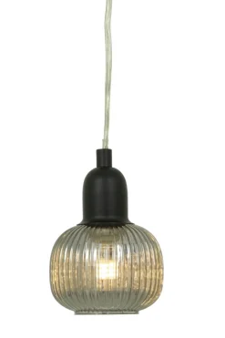 ELIN Fönsterlampa 15cm Svart/Rökgrå