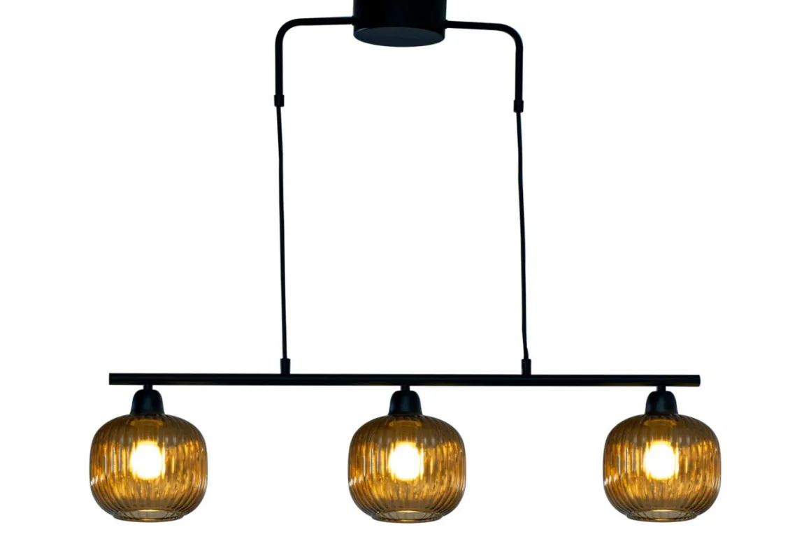 ELIN Taklampa 81cm Svart/Brun