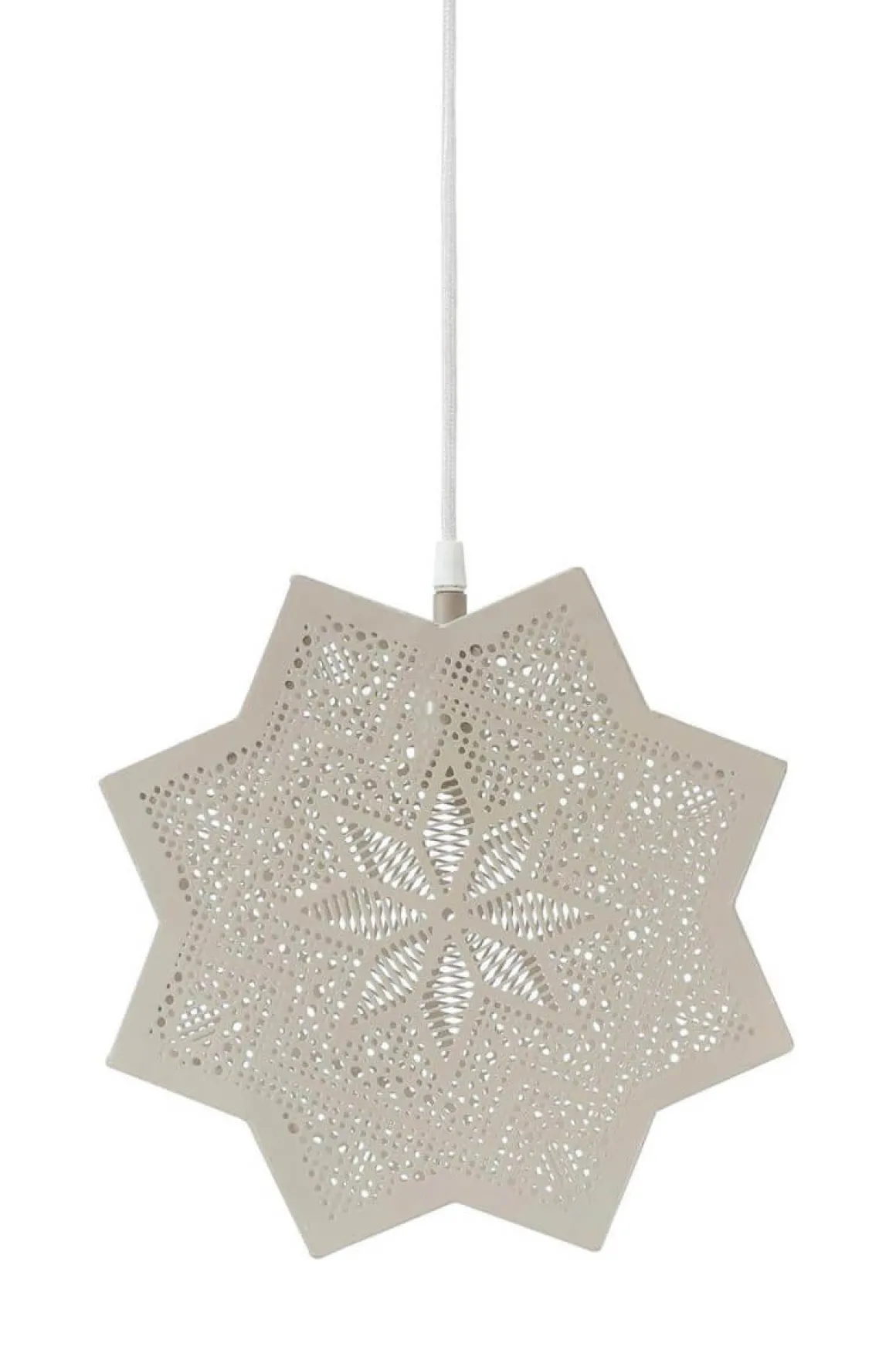 ELVIRA Adventsstjärna 28cm Beige