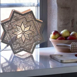 ELVIRA Adventsstjärna 28cm Beige