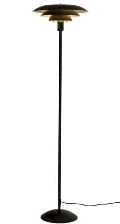 EPSILON Golvlampa 150cm Svart