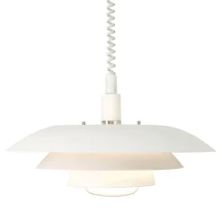 EPSILON Taklampa med hiss 45cm Vit