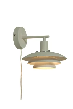 EPSILON Vägglampa 20cm Beige