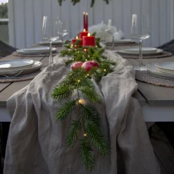 ERNA Girland Batteri 1,8m Grön