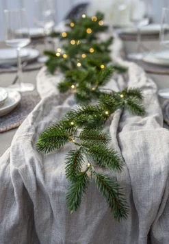 ERNA Girland Batteri 1,8m Grön