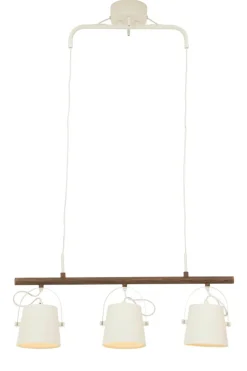 ESPRESSO Taklampa 3:a 71cm Vit/Brun