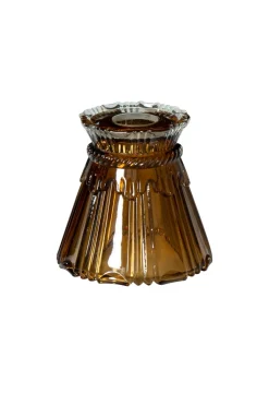 ESTELLE Glasskärm 15,5cm Brunt glas