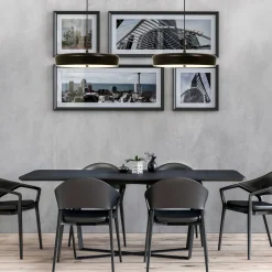 ETA Taklampa LED 45cm Svart