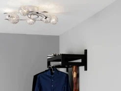 ETSY Plafond 65cm Krom glitter