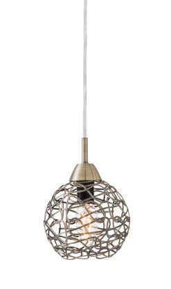 EXCEL Fönsterlampa 18cm Antik