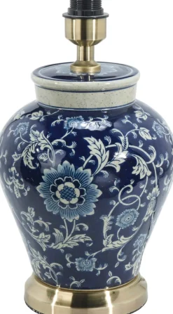 FANG HONG Lampfot 38cm Mörkblå