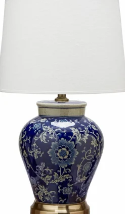 FANG HONG Lampfot 38cm Mörkblå