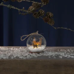 FAUNA Bordsdekoration Lazercut 9cm Natur