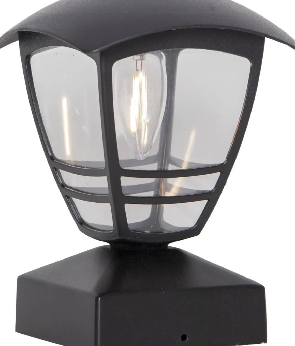 FELIX Solcellsdekoration 19cm Svart