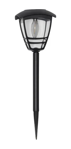 FELIX Solcells-pollare 45cm Svart IP44