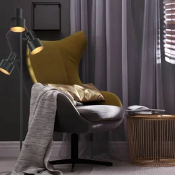 FERDINAND Golvlampa 150cm Svart