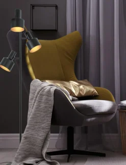 FERDINAND Golvlampa 150cm Svart