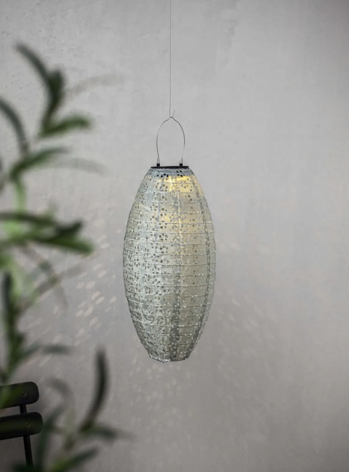 FESTA Solcellsdekoration 40cm Grön