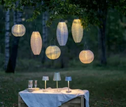 FESTA Solcellsdekoration 40cm Beige