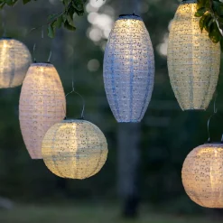 FESTA Solcellsdekoration 25cm Grön