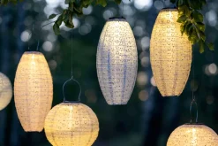 FESTA Solcellsdekoration 25cm Beige