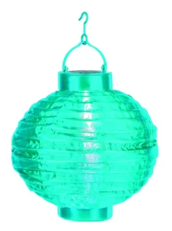 FESTIVAL Solcell Papperslykta 22cm Blå