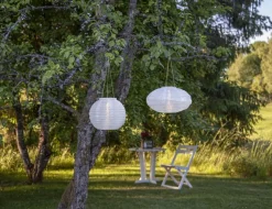 FESTIVAL Solcellsdekoration 25cm Vit