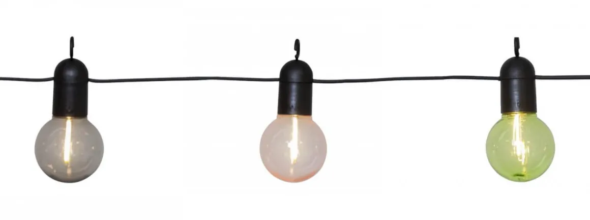 FIESTA Batterislinga 10L 3,6m Flerfärgad/Varmvit IP44