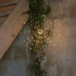 FIREWORK Hängande dekoration 45cm 200LED Svart