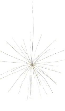 FIREWORK Hängande dekoration 45cm 200LED Silver