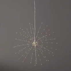 FIREWORK Hängande dekoration 45cm 200LED Silver