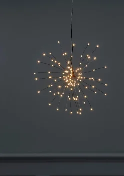 Firework hängande dekoration 26cm svart