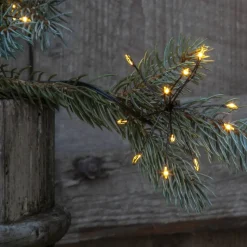 FIREWORK SOLAR Solcells-ljusslinga 2,1m Svart/Varmvit