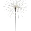 FIREWORK Stjärna på fot 50cm 120LED Svart