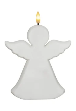 FLAMME ANGEL LED-Gravljus 18cm Vit IP44