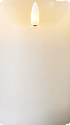 FLAMME CHARGE Blockljus 3-pack 15cm