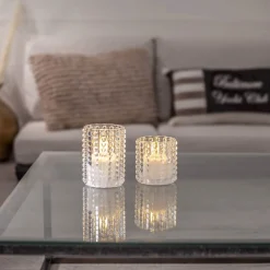 FLAMME DOTTY LED-Blockljus Batteri 10cm