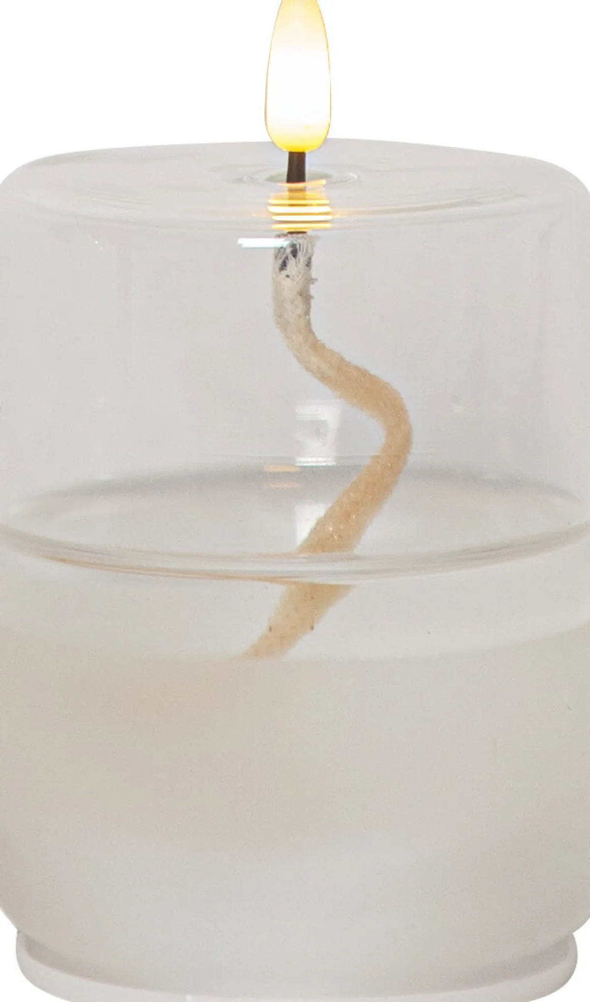 FLAMME FLOAT Lykta Batteri 13cm Klar