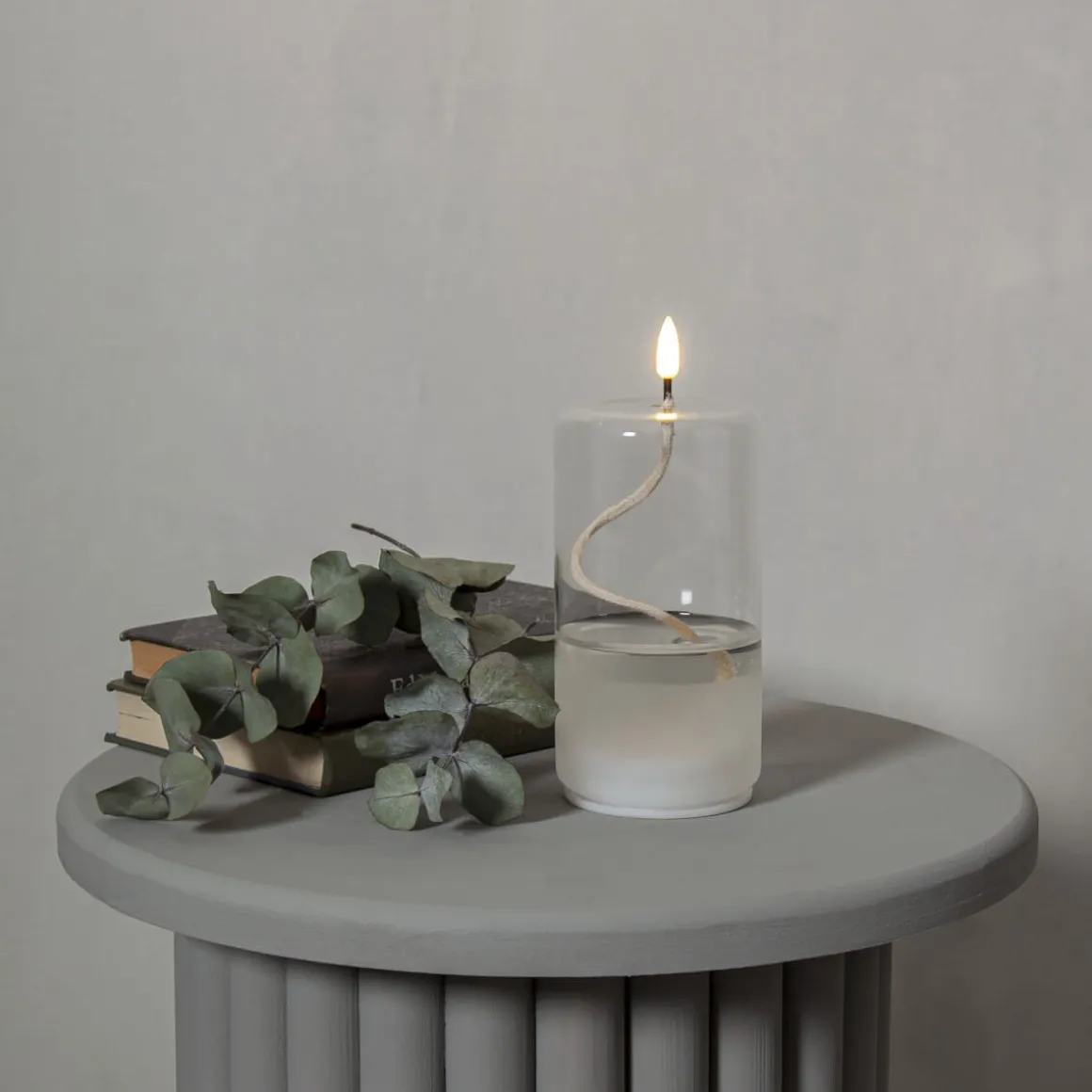 FLAMME FLOAT Lykta Batteri 17,5cm Klar