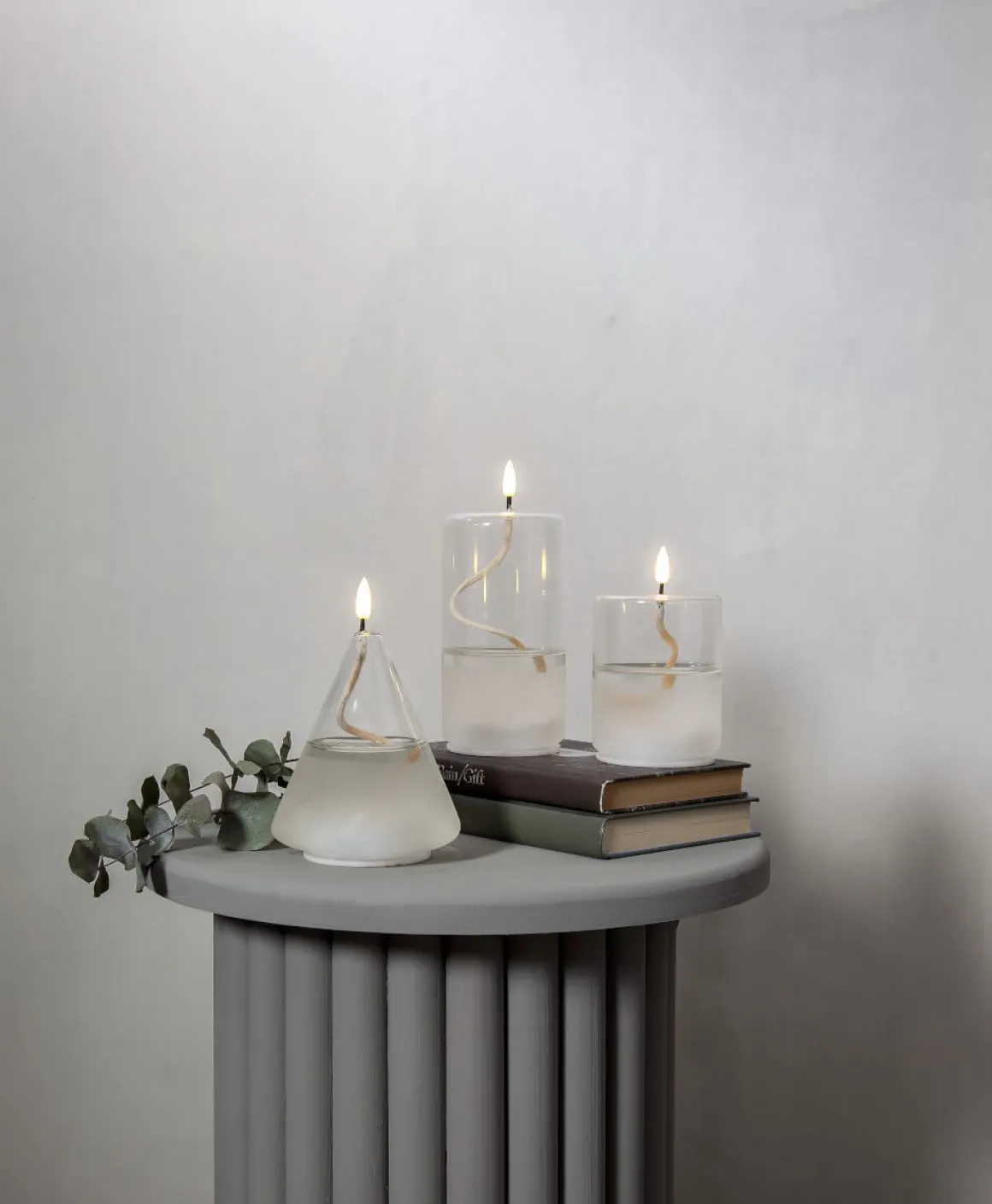 FLAMME FLOAT Lykta Batteri 17,5cm Klar