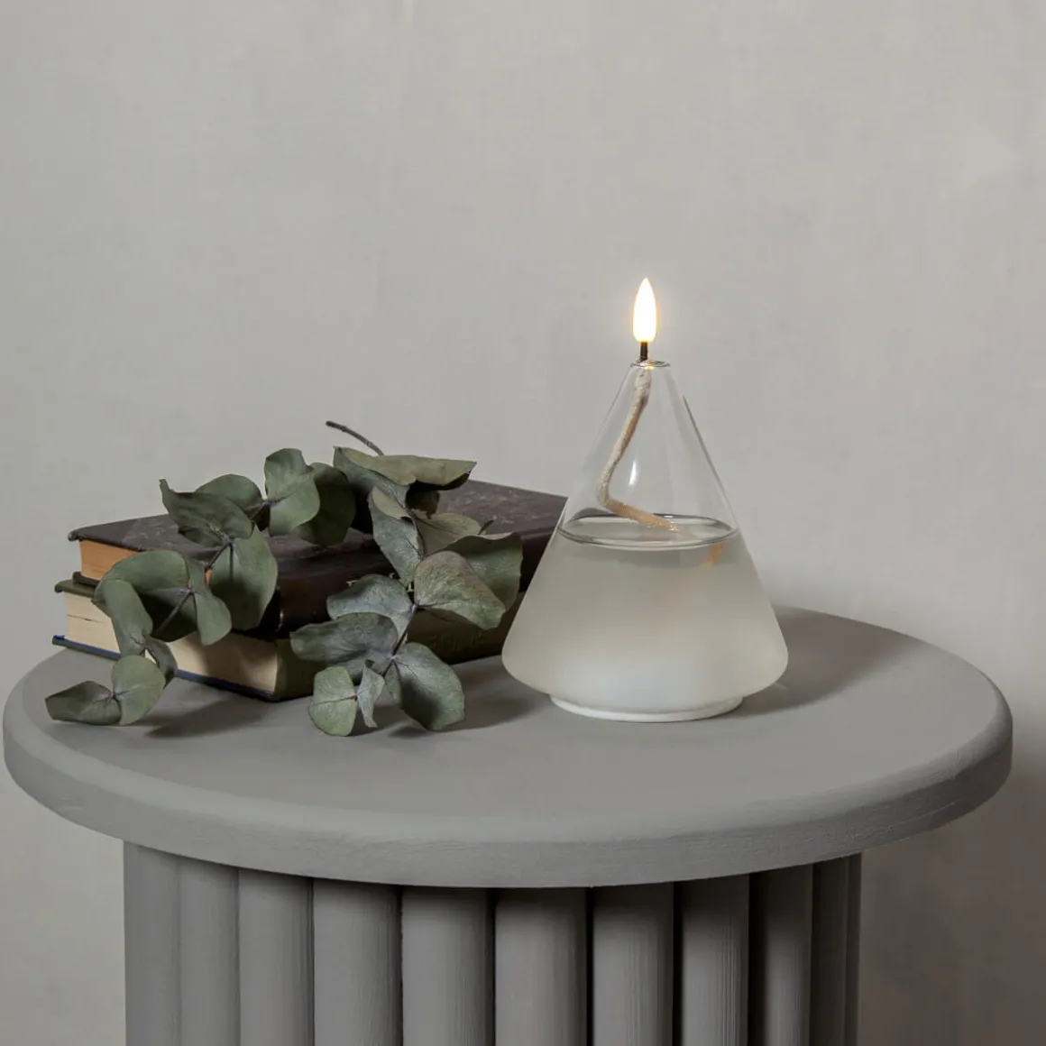 FLAMME FLOAT Lykta Batteri 15,5cm Klar