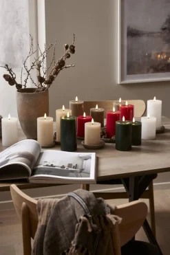 FLAMME FLOW LED-Blockljus Batteri 15cm Mullvad