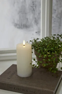 FLAMME FLOW LED-Blockljus Batteri 17,5cm