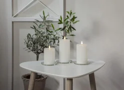 FLAMME FLOW LED-Blockljus Batteri 17,5cm