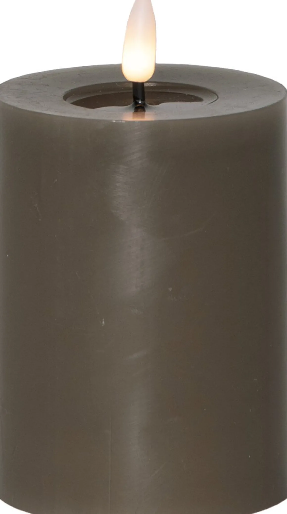 FLAMME FLOW LED-Blockljus Batteri 12,5cm Mullvad