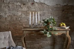 FLAMME LED-Antikljus 4-Pack 28,5cm Vit