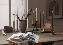 FLAMME SLIM LED-Antikljus 2-pack 28 cm Mullvad