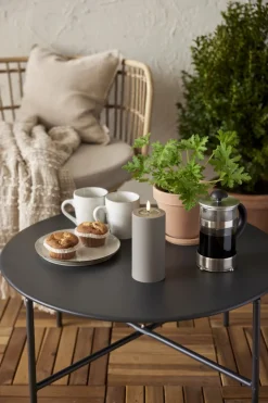 FLAMME SOFT LED-Blockljus 17,5cm LED Mullvad