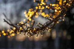 FLASHY Ljusslinga 30m 1500LED Extra varmvit/Svart IP44