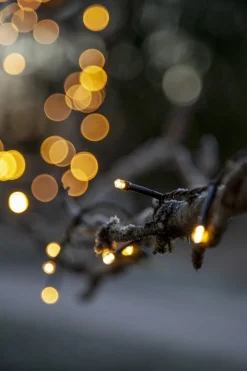 FLASHY Ljusslinga 21m 300LED Extra varmvit/Svart IP44